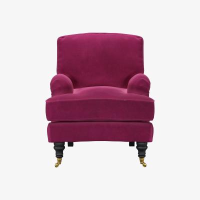 Sofa.com Bluebell Small Armchair in Persian Rose Smart Velvet