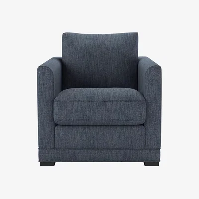 Sofa.com Aissa Armchair in Azure Florence Textured Weave