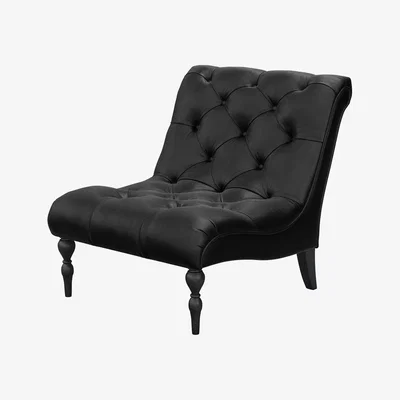 Sofa.com Claude Armchair in Smoke Soft Leather - sofa.com