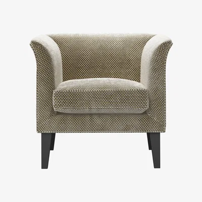 Sofa.com Fingal Armchair in Cappuccino Bubble Velvet - sofa.com
