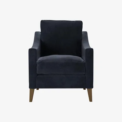 Sofa.com Iggy Armchair in Mercury Cashmere Velvet - sofa.com