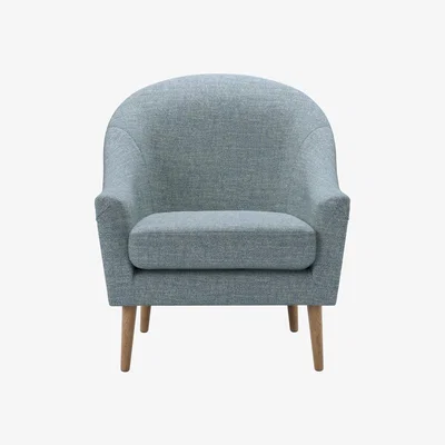 Sofa.com Parker Armchair in Hydrangea Highland Tweed - sofa.com