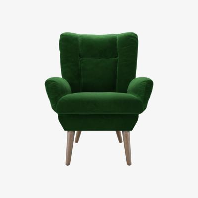 Sofa.com Ellora Armchair in Putting Green Aquaclean Clever Velvet