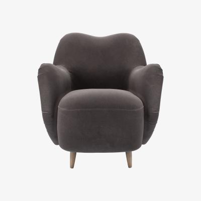 Sofa.com Ginger Armchair in Shale Aquaclean Clever Velvet