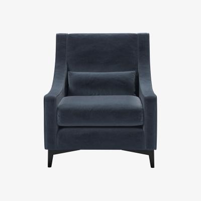 Sofa.com Shelby Armchair in Skyfall Cotton Matt Velvet