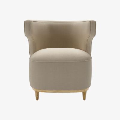 Sofa.com Edie Armchair in Pennine Stone Organic Smart Cotton