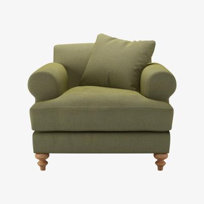Sofa.com Teddy Armchair in Lichen Heathland Weave - sofa.com