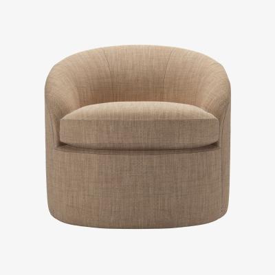 Sofa.com Quinn Armchair in Driftwood Baylee Multi-Tone Viscose Linen