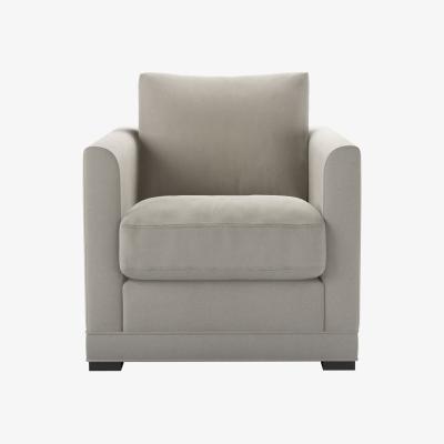 Sofa.com Aissa Armchair in Stoneware Easy Cotton