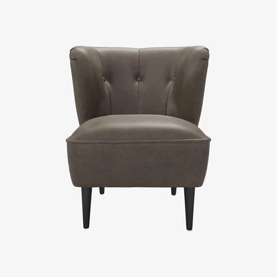 Sofa.com Betty Armchair in Basalt Grain Leather - sofa.com