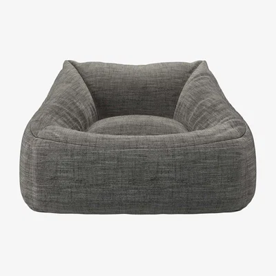 Sofa.com Ramona Armchair in Liquorice Baylee Multi-Tone Viscose Linen