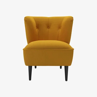 Sofa.com Betty Armchair in Mango Brushed Linen Cotton - sofa.com