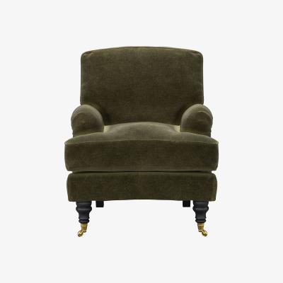 Sofa.com Bluebell Small Armchair in Juniper Aquaclean Clever Chenille