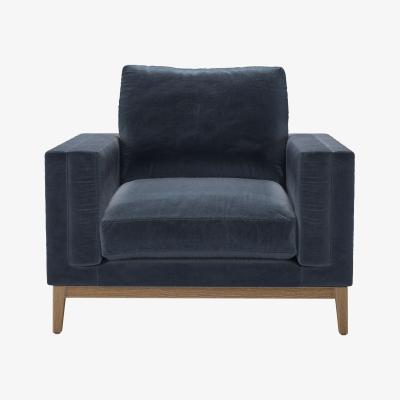 Sofa.com Costello  Armchair in Skyfall Cotton Matt Velvet