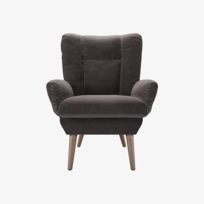 Sofa.com Ellora Armchair in Shale Aquaclean Clever Velvet