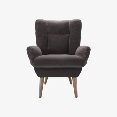 Sofa.com Ellora Armchair in Shale Aquaclean Clever Velvet