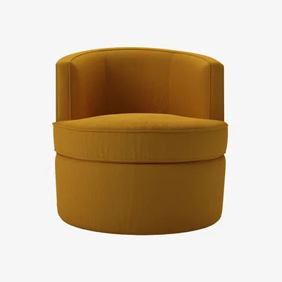Sofa.com Monroe Armchair in Mango Brushed Linen Cotton - sofa.com