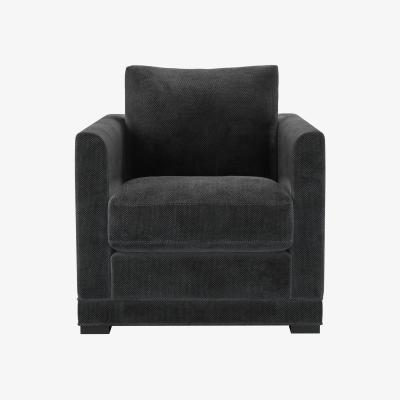 Sofa.com Aissa Armchair in Raven Speckled Chenille