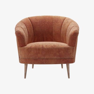 Sofa.com Harper Armchair in Pomegranate Bubble Velvet