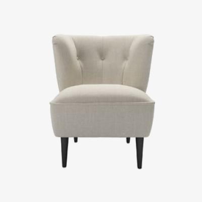 Sofa.com Betty Armchair in Canvas Pure Belgian Linen - sofa.com