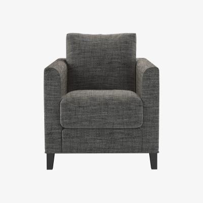 Sofa.com Izzy Armchair in Liquorice Baylee Multi-Tone Viscose Linen