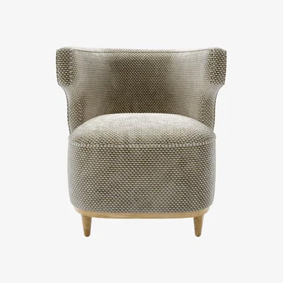 Sofa.com Edie Armchair in Cappuccino Bubble Velvet - sofa.com