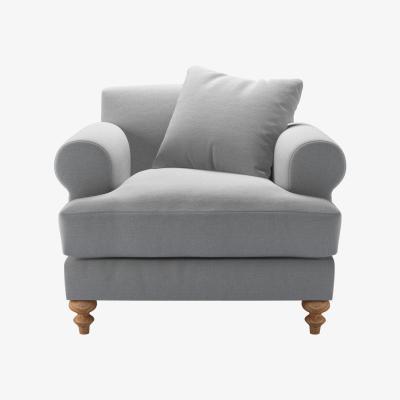 Sofa.com Teddy Armchair in Pumice House Plain Weave - sofa.com