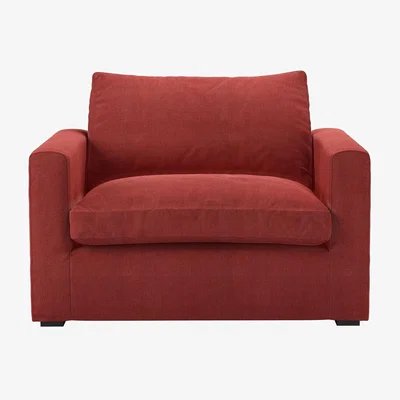 Sofa.com Long Island Slim Armchair in Indian Summer Easy Cotton