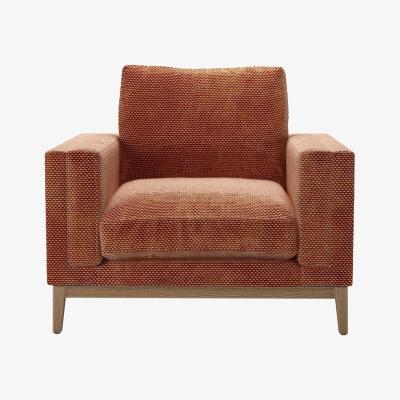 Sofa.com Costello Armchair in Pomegranate Bubble Velvet