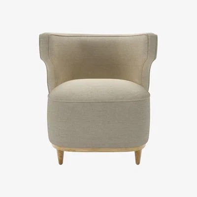 Sofa.com Edie Armchair in Pampas Hygge Smart Linen