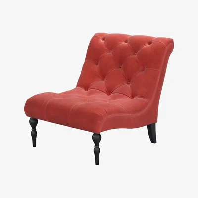Sofa.com Claude Armchair in Wild Raspberry Smart Velvet - sofa.com