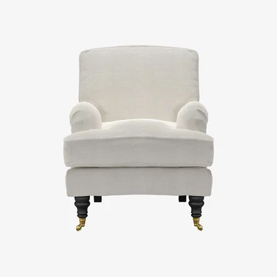 Sofa.com Bluebell Small Armchair in Clay House Basket Weave - sofa.com