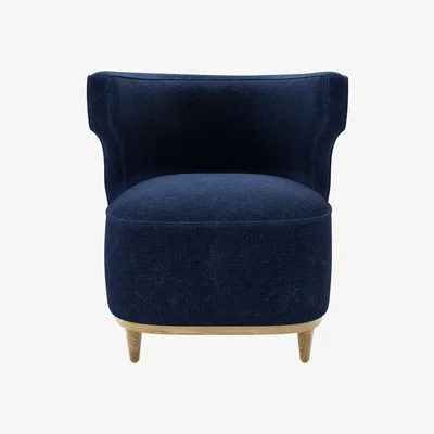 Sofa.com Edie Armchair in Port Royal Aquaclean Clever Chenille