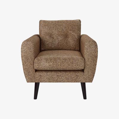 Sofa.com Jack Armchair in Leopard Velvet
