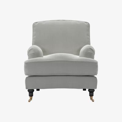 Sofa.com Bluebell Armchair in Wishing Well Organic Smart Cotton