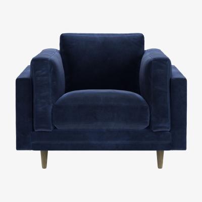 Sofa.com Marco Armchair in Cruise Smart Velvet