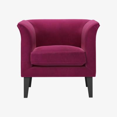 Sofa.com Fingal Armchair in Persian Rose Smart Velvet