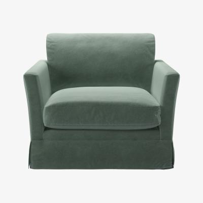Sofa.com Otto Armchair in Sage Smart Velvet
