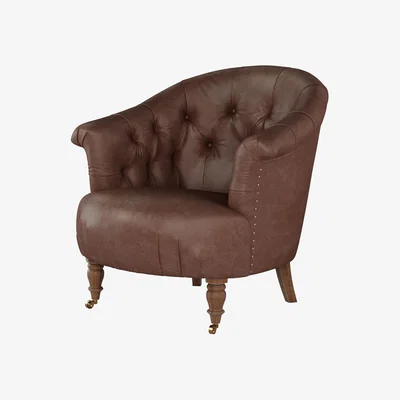 Sofa.com Bertie Armchair in Satchel Vintage Leather - sofa.com