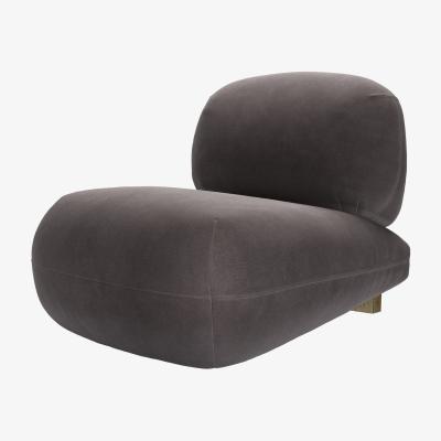 Sofa.com Seattle Armchair in Shale Aquaclean Clever Velvet