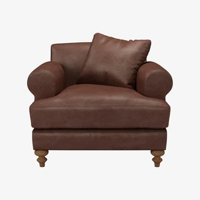 Sofa.com Teddy Armchair in Satchel Vintage Leather - sofa.com