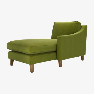 Sofa.com Iggy RHF Chaise Armchair in Vine Leaf Organic Smart Cotton