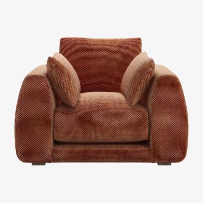 Sofa.com Carmel Armchair in Pomegranate Bubble Velvet