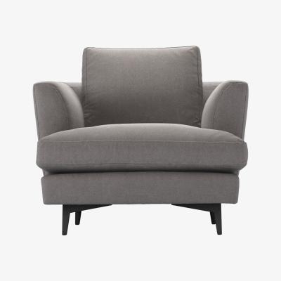 Sofa.com Lars Armchair in Pigeon Grey Easy Cotton
