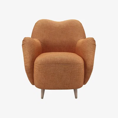 Sofa.com Ginger Armchair in Terracotta Florence Textured Weave