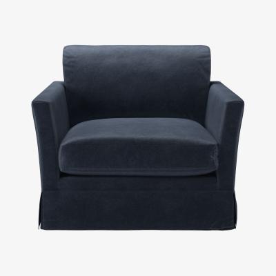 Sofa.com Otto Armchair in Armour Smart Velvet