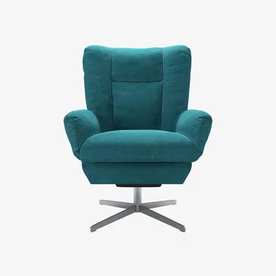 Sofa.com Ellora Swivel Armchair in Maldives Easy Cotton
