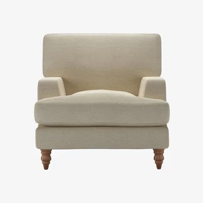Sofa.com Isla Armchair in Pampas Hygge Smart Linen