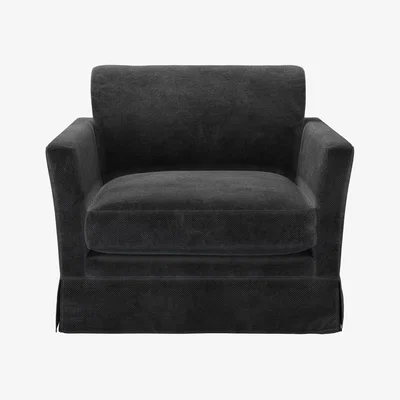 Sofa.com Otto Armchair in Raven Speckled Chenille