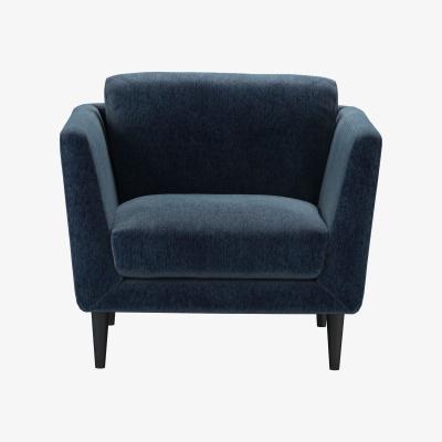 Sofa.com Holly Small Armchair in Portland Blue Brushstroke